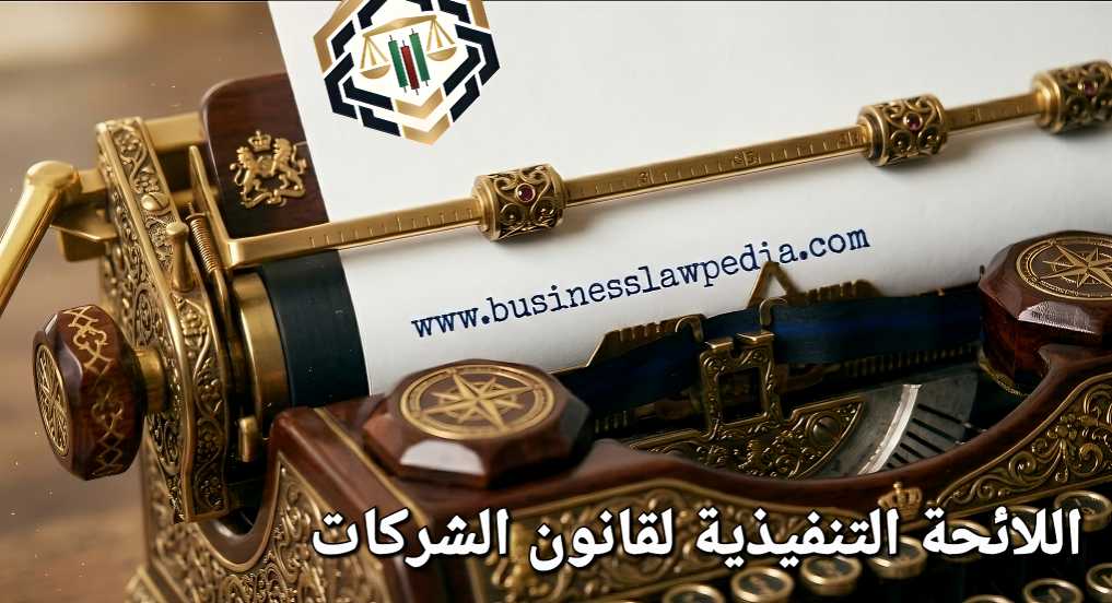 اللائحة التنفيذية لقانون الشركات 287 -www.businesslawpedia.com
